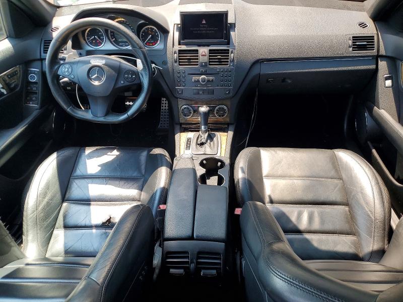 2010 Mercedes-benz C class VIN WDDGF7HB6AF380140 COPART salvage auction — MECHANICAL, Nj - Cert Of Title-Salvage, sold $3,500 on 2026-07-13 (photo 8)