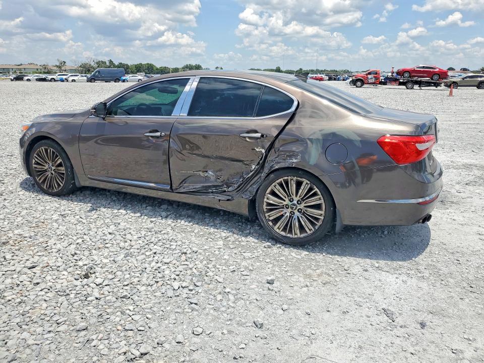 2014 Kia Cadenza VIN KNALN4D74E5151525 COPART salvage auction — SIDE, Fl - Cert Of Title Slvg Rebuildable, sold $1,050 on 2026-07-17 (photo 2)