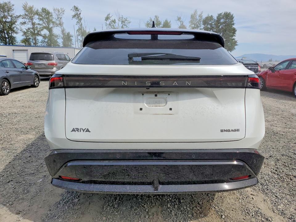 2023 Nissan Ariya VIN JN1AF0BA0PM407105 COPART salvage auction — SIDE, WA - BILL OF SALE, sold $4,500 on 2026-07-27 (photo 6)