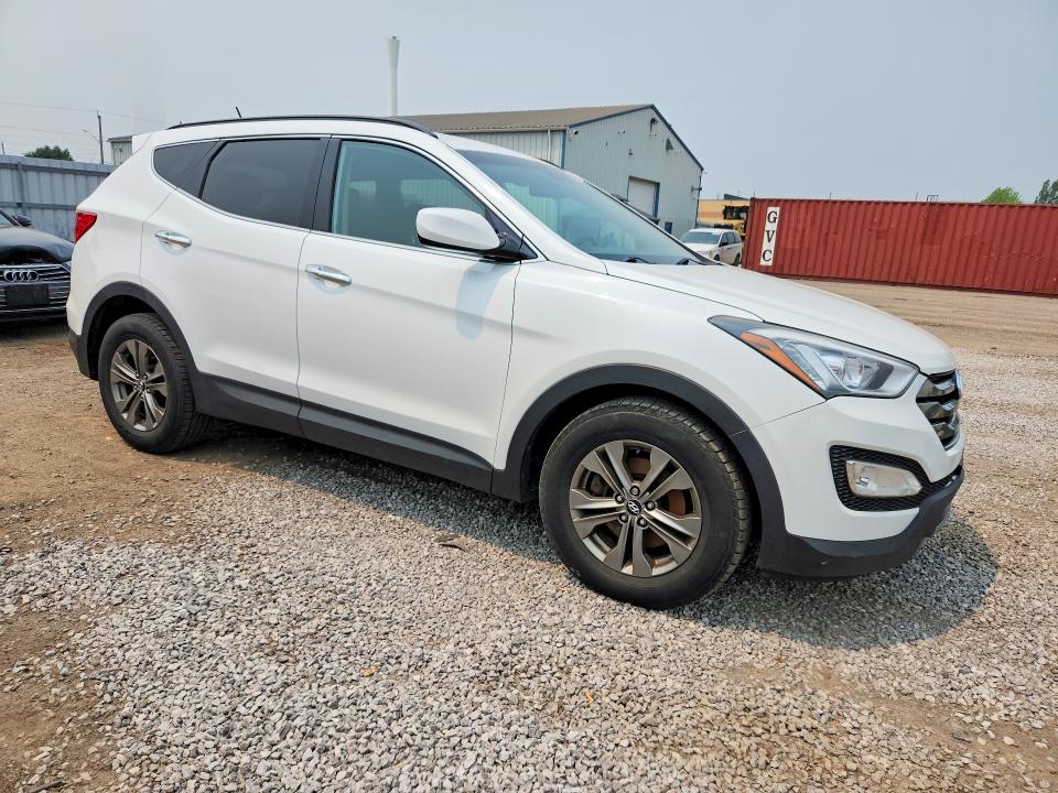 2014 Hyundai Santa fe VIN 5XYZUDLBXEG181626 COPART salvage auction — FRONT END, On - Permit No Brand - Unfit, sold $1,250 on 2026-07-28 (photo 4)