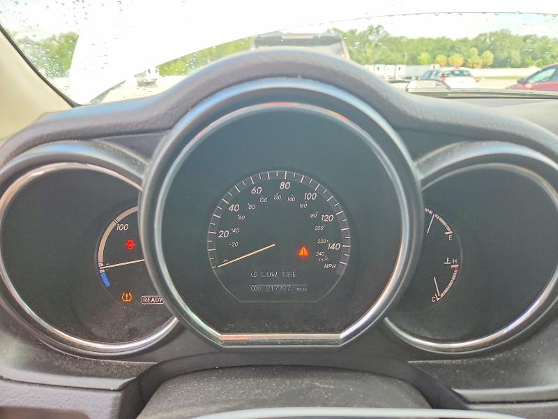 2008 Lexus Rx 400h VIN JTJHW31U182042551 COPART salvage auction — REAR END, FL - CERT OF TITLE SLVG REBUILDABLE, sold $1,100 on 2026-07-22 (photo 9)