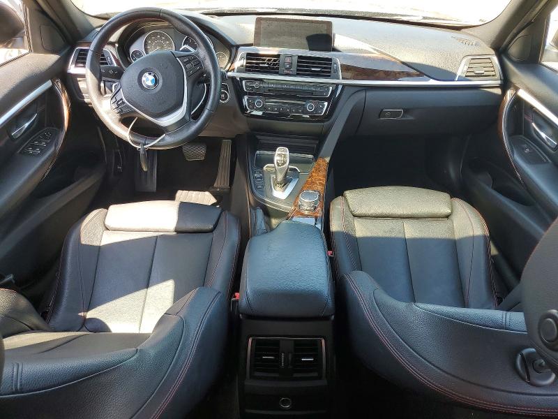 2016 BMW 3er VIN WBA8E9C59GK643698 COPART salvage auction — REAR END, Ca - Salvage Certificate, sold $2,600 on 2026-07-30 (photo 8)