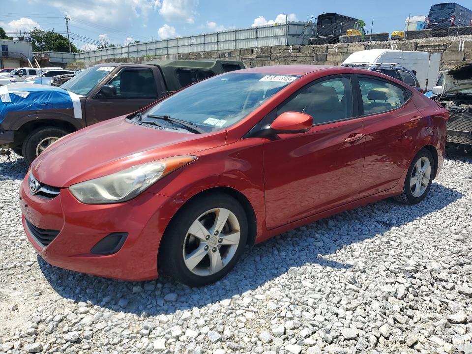 2011 Hyundai Elantra VIN KMHDH4AE7BU103578 COPART salvage auction — MECHANICAL, KY - CERTIFICATE OF TITLE, sold $600 on 2026-07-31 (photo 1)