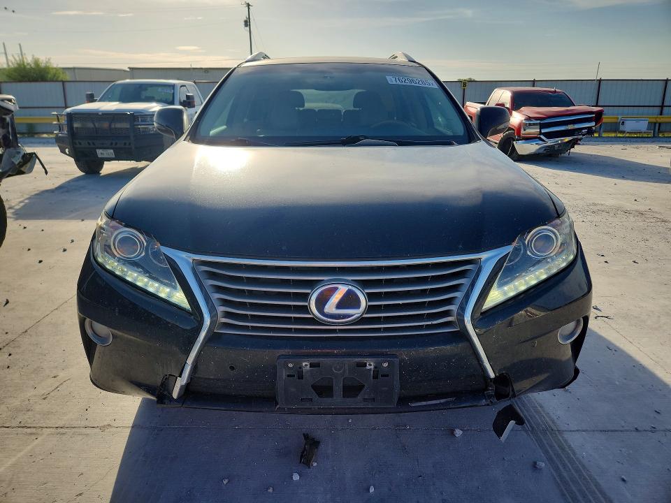 2014 Lexus Rx VIN JTJBC1BA0E2068111 COPART salvage auction — FRONT END, Tx - Salvage Vehicle Title, sold $3,050 on 2026-07-14 (photo 5)