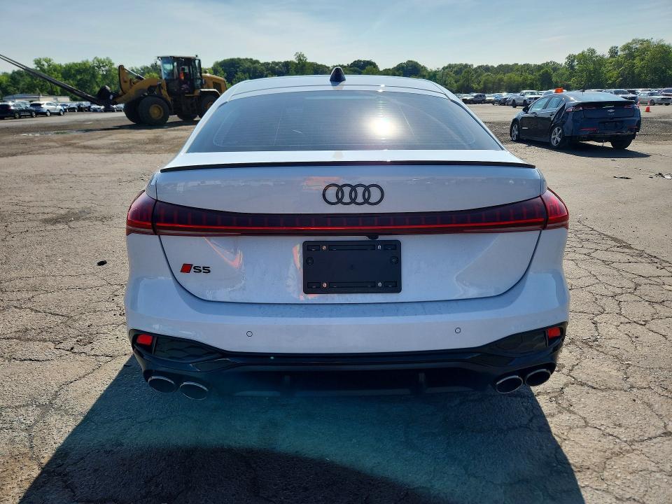 2025 Audi Rs5 VIN WAU25CFU2SN120794 COPART salvage auction — FRONT END, NY - CERT OF TITLE-SALVAGE, sold $32,000 on 2026-09-11 (photo 6)