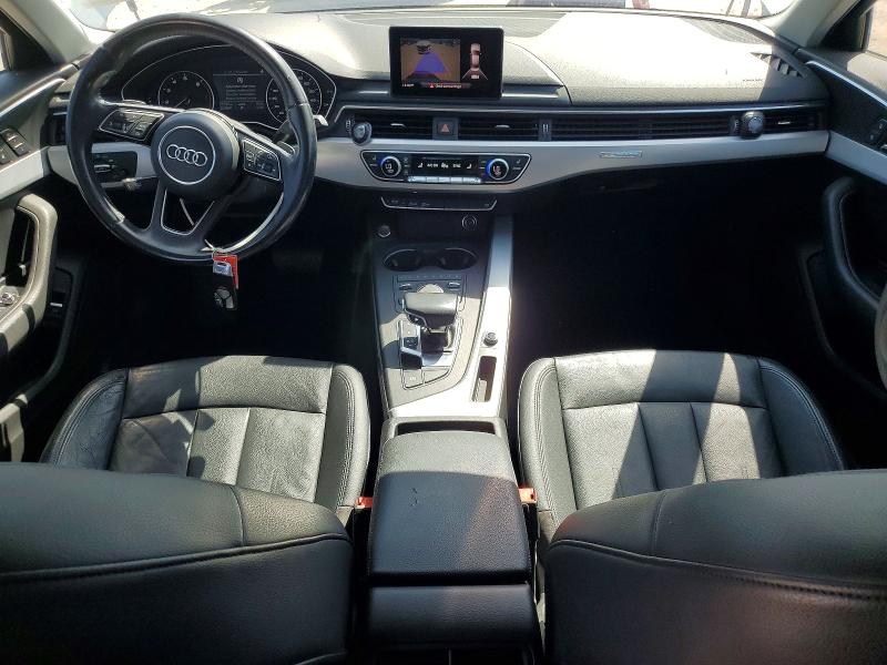 2017 Audi A4 VIN WAUANAF46HN055604 COPART salvage auction — FRONT END, Tx - Salvage Vehicle Title, sold $100 on 2026-07-30 (photo 8)