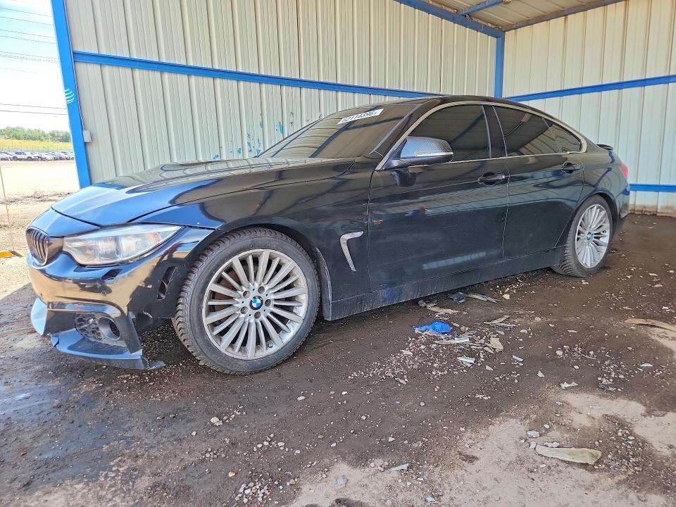 2015 BMW 4er VIN WBA4A7C5XFD413251 COPART salvage auction — FRONT END, Co - Dis/Dlr/Exp Only Clean Title, sold $1,200 on 2026-08-12 (photo 1)