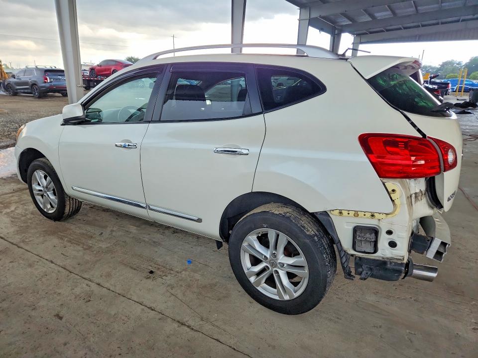 2013 Nissan Rogue VIN JN8AS5MV5DW649642 COPART salvage auction — REAR END, Fl - Cert Of Ttl-Rebuilt&Slvg Rbld, sold $275 on 2026-07-22 (photo 2)