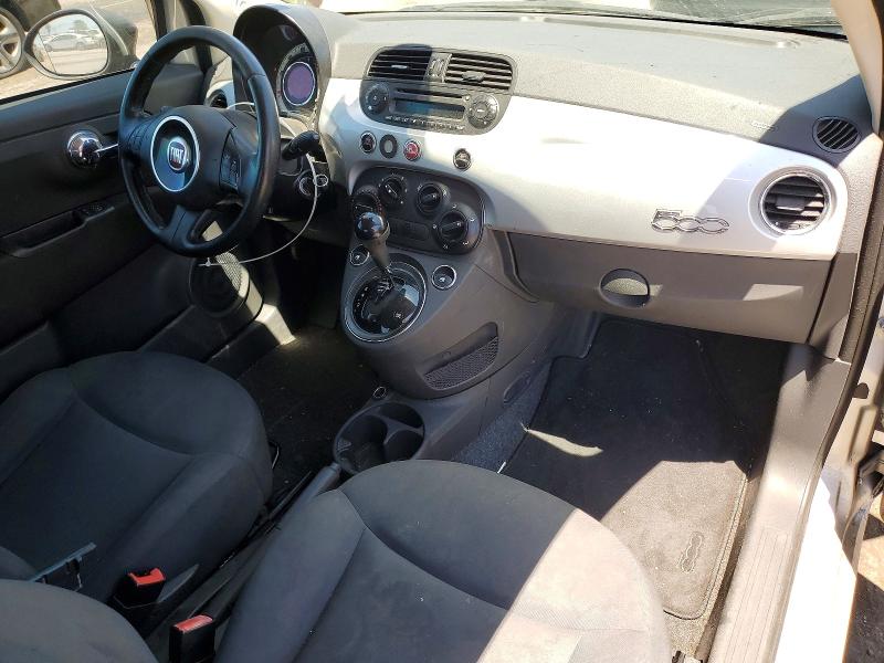 2013 Fiat 500 VIN 3C3CFFAR4DT688707 COPART salvage auction — MINOR DENT/SCRATCHES, CA - DIS/DLR/EXP ONLY CLEAN TITLE, sold $250 on 2026-08-07 (photo 8)