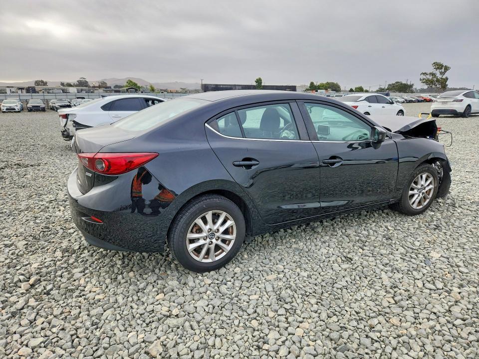 2016 Mazda 3 VIN JM1BM1U75G1337715 COPART salvage auction — FRONT END, Ca - Salvage Certificate, sold $900 on 2026-08-01 (photo 3)