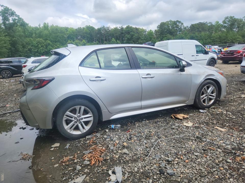 2019 Toyota Corolla VIN JTNK4RBE2K3011752 COPART salvage auction — REAR END, MD - CERTIFICATE OF TITLE, sold $2,150 on 2026-07-17 (photo 3)