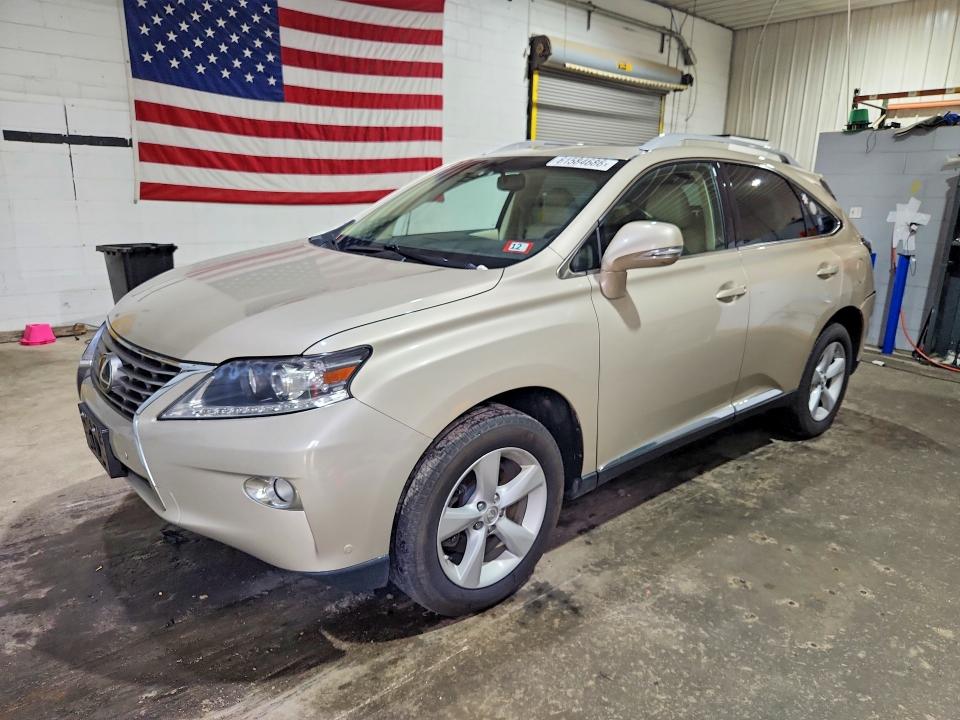 2013 Lexus Rx VIN 2T2BK1BAXDC225712 COPART salvage auction — REAR END, Nh - Cert Of Title-Salvage, sold $5,000 on 2026-09-01 (photo 1)