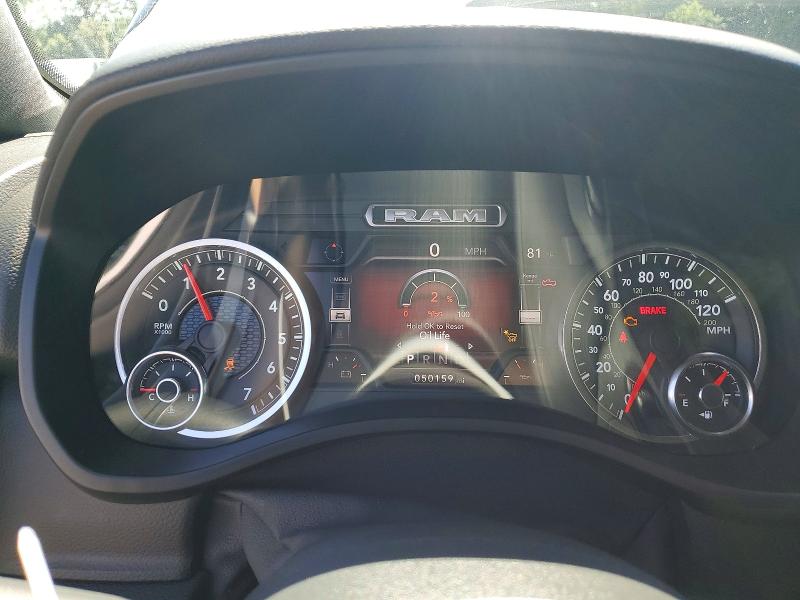 2021 Ram 1500 VIN 1C6SRFMT6MN814188 COPART salvage auction — MINOR DENT/SCRATCHES, Salvage Title, sold $1,900 on 2026-07-27 (photo 9)