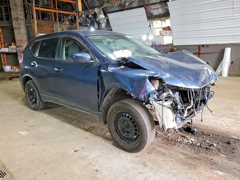 2016 Nissan Rogue VIN KNMAT2MV5GP623578 COPART salvage auction — FRONT END, Ny - Mv-907A Salvage Certificate, sold $200 on 2026-07-29 (photo 4)