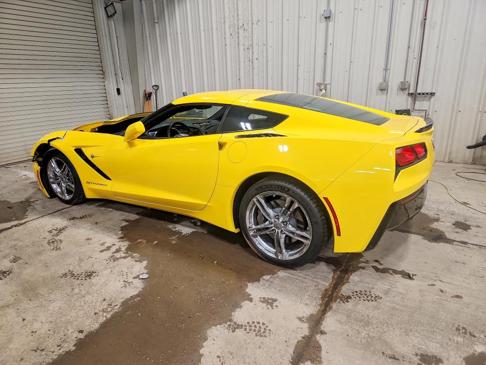 2017 Chevrolet Corvette VIN 1G1YD2D73H5109652 COPART salvage auction — FRONT END, Wi - Junked Vehicle Bill Of Sale, sold $12,000 on 2026-08-27 (photo 2)
