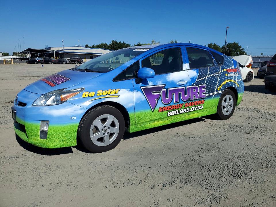 2011 Toyota Prius VIN JTDKN3DU0B1388787 COPART salvage auction — REAR END, CA - DIS/DLR/EXP ONLY CLEAN TITLE, sold $800 on 2026-07-21 (photo 1)