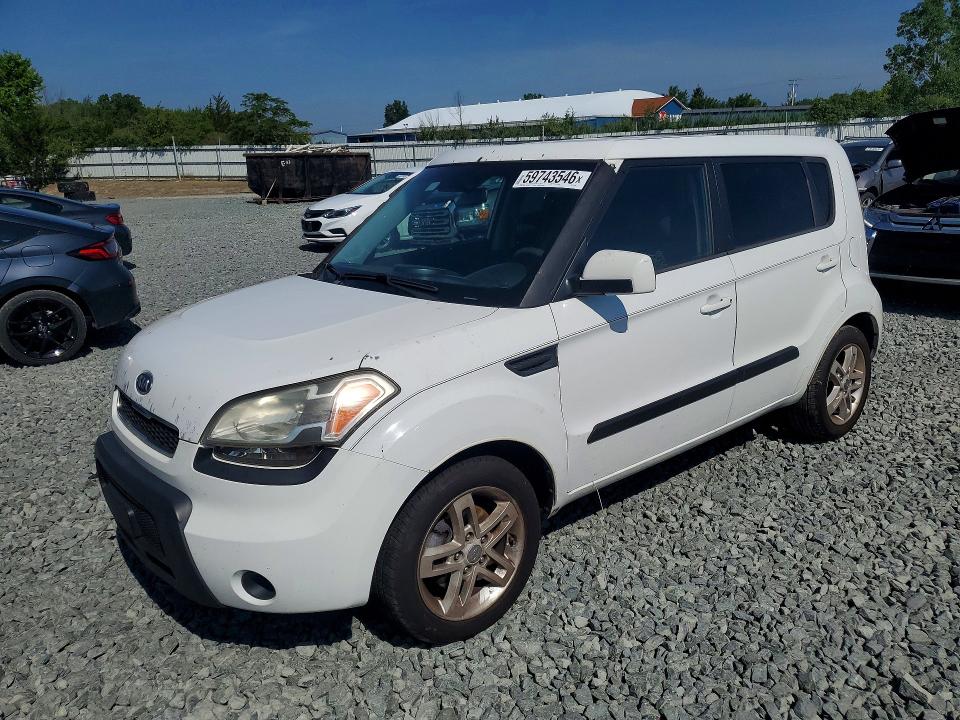2011 Kia Soul VIN KNDJT2A24B7315126 COPART salvage auction — HAIL, Fl - Cert Of Title Slvg Rebuildable, sold $90 on 2026-07-30 (photo 1)