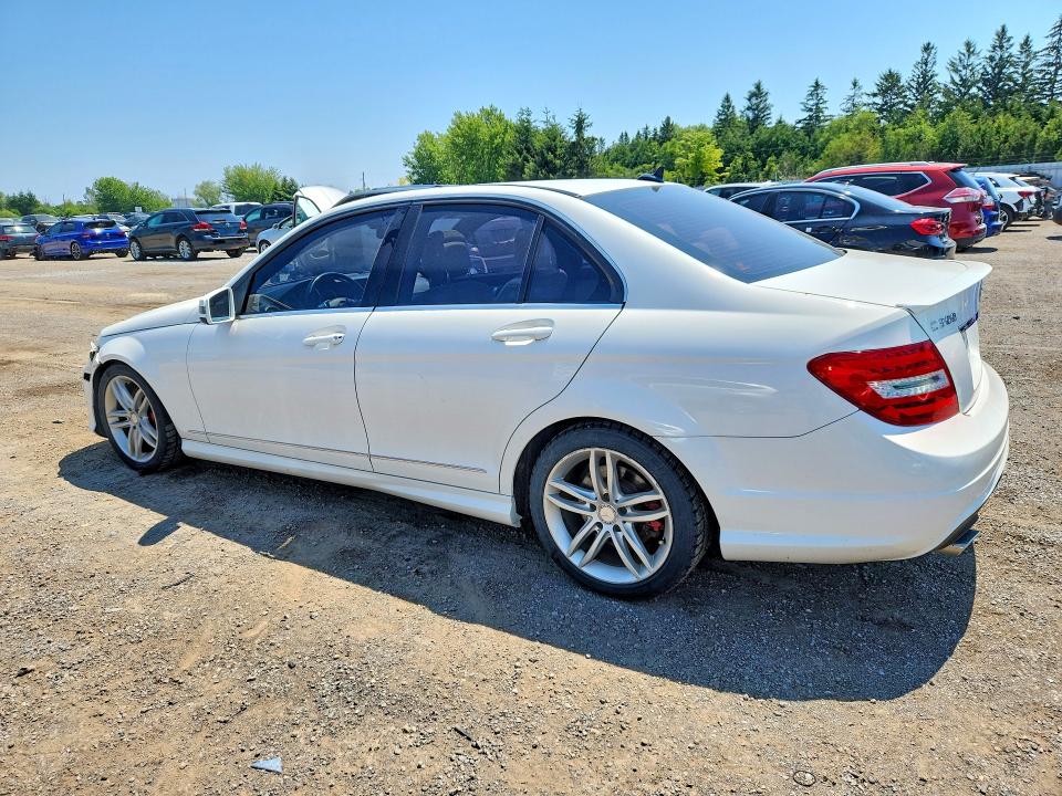 2014 Mercedes-benz C-klasse VIN WDDGF8AB6EA915597 COPART salvage auction — FRONT END, On - Permit No Brand - Unfit, sold $2,400 on 2026-08-20 (photo 2)