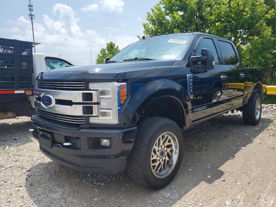 2019 Ford F350 VIN 1FT8W3BT6KED20908 COPART salvage auction — SIDE, NY - MV-907A SALVAGE CERTIFICATE (P), sold $7,700 on 2026-07-29 (photo 1)