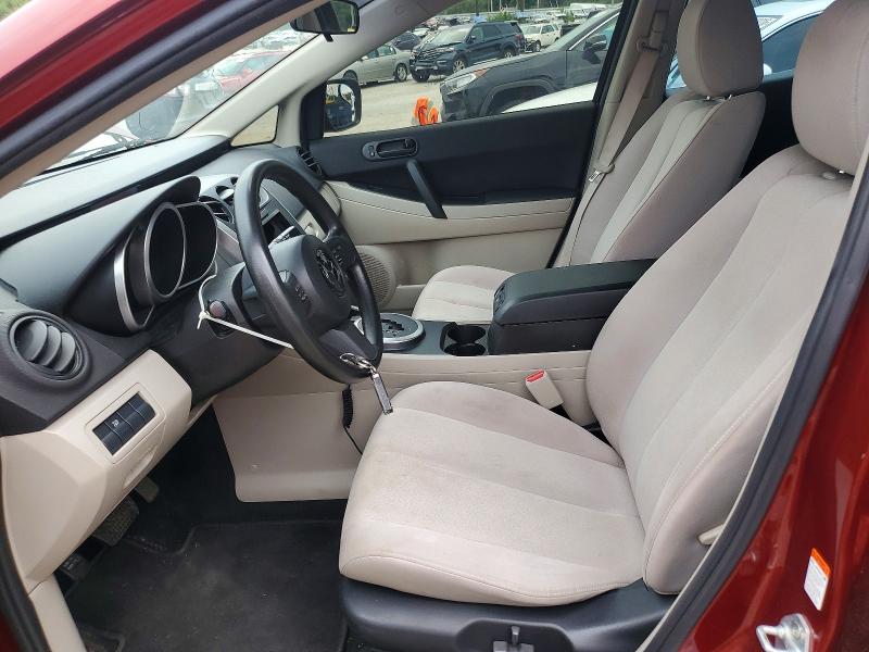 2007 Mazda Cx-7 VIN JM3ER293070123870 COPART salvage auction — FRONT END, KY - CERT OF TITLE-SALVAGE, sold $750 on 2026-07-29 (photo 7)