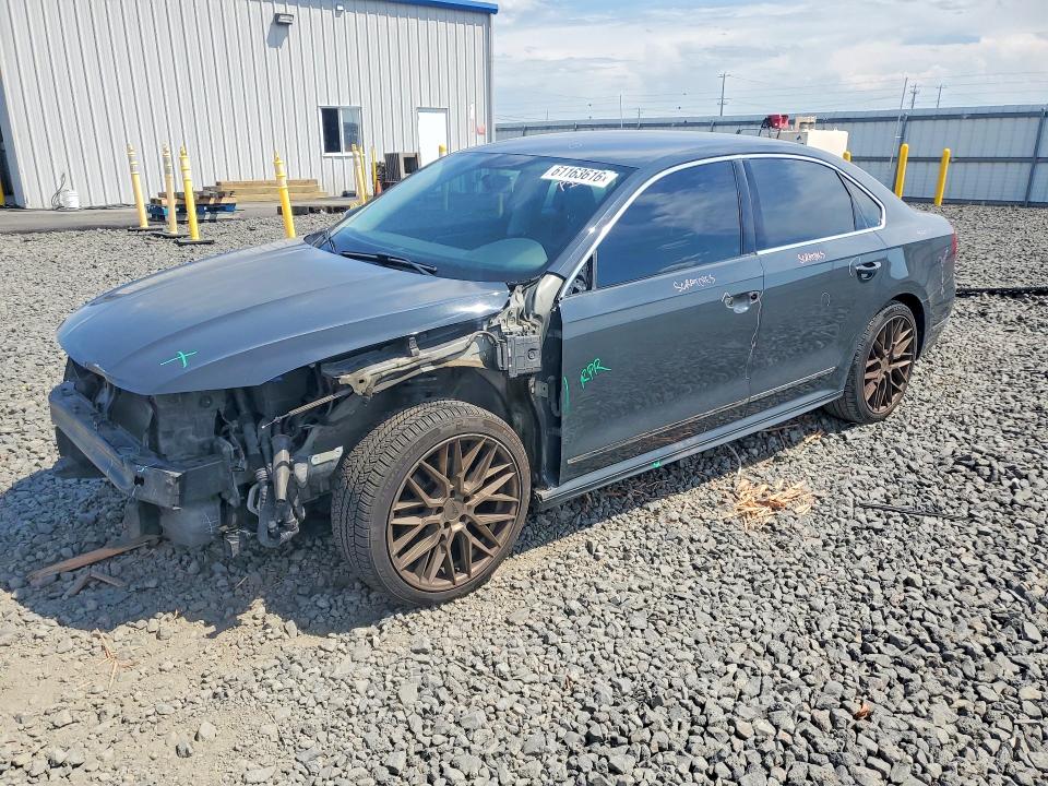 2016 Volkswagen Passat VIN 1VWAT7A31GC043569 COPART salvage auction — FRONT END, Wa - Bill Of Sale, sold $1,450 on 2026-08-05 (photo 1)