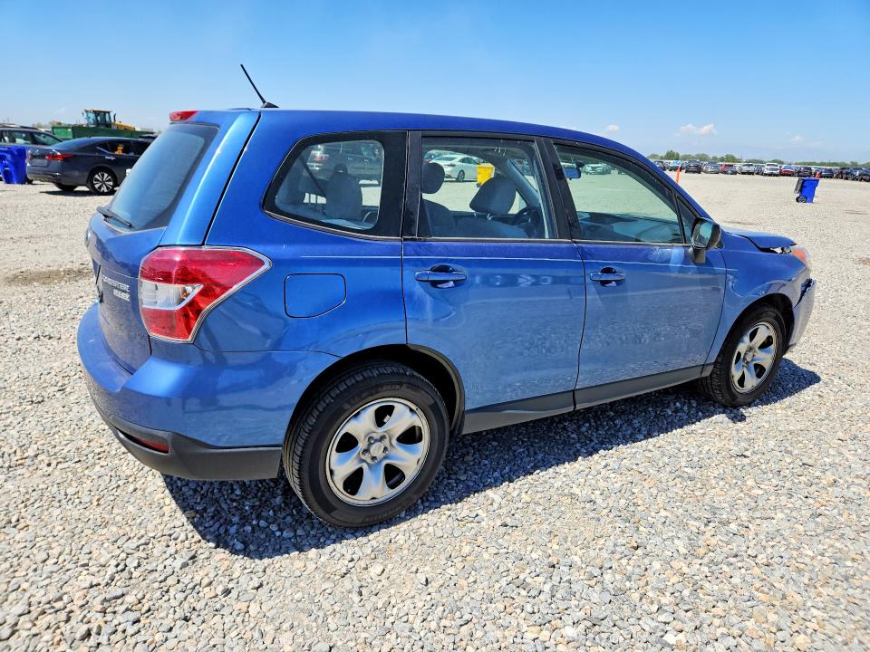 2015 Subaru Forester VIN JF2SJAAC6FH568673 COPART salvage auction — FRONT END, Co - Public - Salvage Title, sold $300 on 2026-07-30 (photo 3)