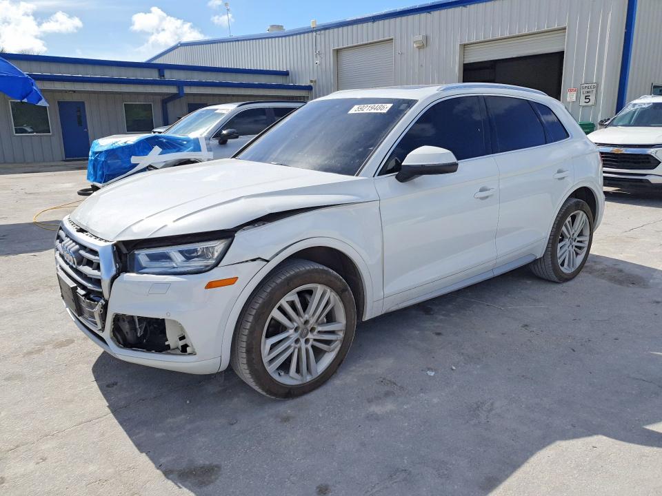 2022 Audi 5000 VIN WA1BNAFYXL2029733 COPART salvage auction — FRONT END, Fl - Certificate Of Destruction, sold $5,300 on 2026-07-15 (photo 1)