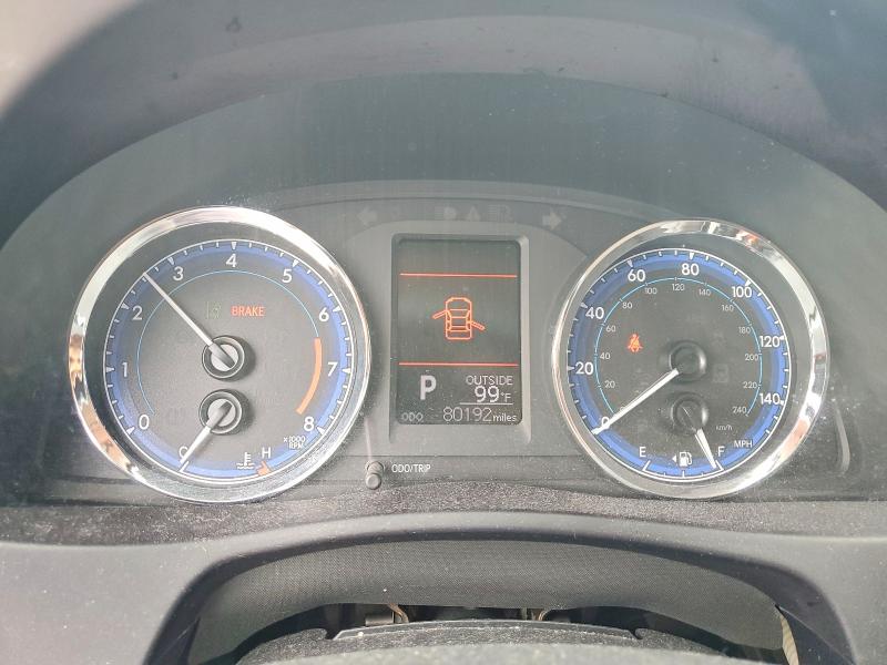 2018 Toyota Corolla VIN 5YFBPRHE2JP833461 COPART salvage auction — SIDE, Fl - Cert Of Title Slvg Rebuildable, sold $2,700 on 2026-07-28 (photo 9)
