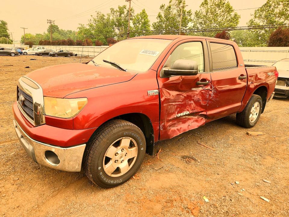 2007 Toyota Tundra VIN 5TBDV54157S483973 COPART salvage auction — SIDE, CT - CERT OF TITLE-SALVAGE, sold $4,050 on 2026-07-17 (photo 1)