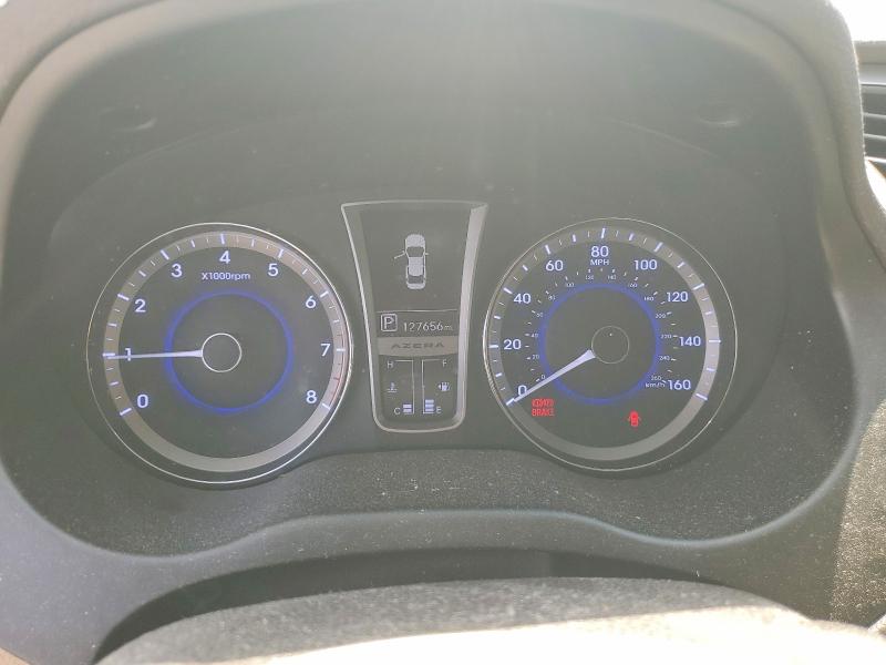 2013 Hyundai Azera VIN KMHFH4JGXDA300226 COPART salvage auction — FRONT END, Fl - Cert Of Title Slvg Rebuildable, sold $375 on 2026-07-28 (photo 9)