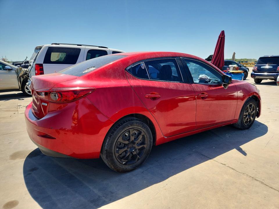 2016 Mazda 3 VIN JM1BM1T72G1324129 COPART salvage auction — FRONT END, Salvage Title, sold $1,350 on 2026-07-16 (photo 3)