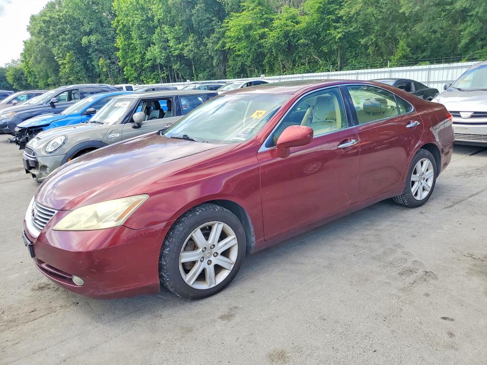 2007 Lexus Es 350 VIN JTHBJ46G072072041 COPART salvage auction — REAR END, NJ - CERTIFICATE OF TITLE, sold $800 on 2026-07-14 (photo 1)