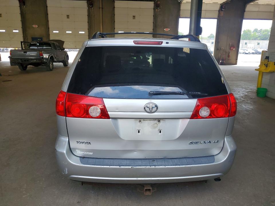 2008 Toyota Sienna VIN 5TDZK23C98S125459 COPART salvage auction — MECHANICAL, Mn - Certificate Of Title, sold $250 on 2026-07-28 (photo 6)