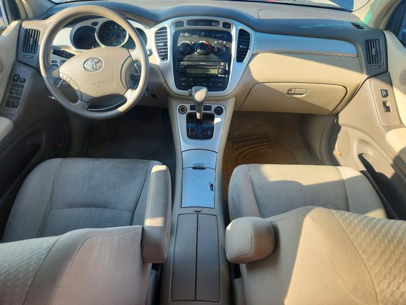2006 Toyota Highlander VIN JTEGP21A760097943 COPART salvage auction — FRONT END, Tx - Certificate Of Title, sold $900 on 2026-07-18 (photo 8)