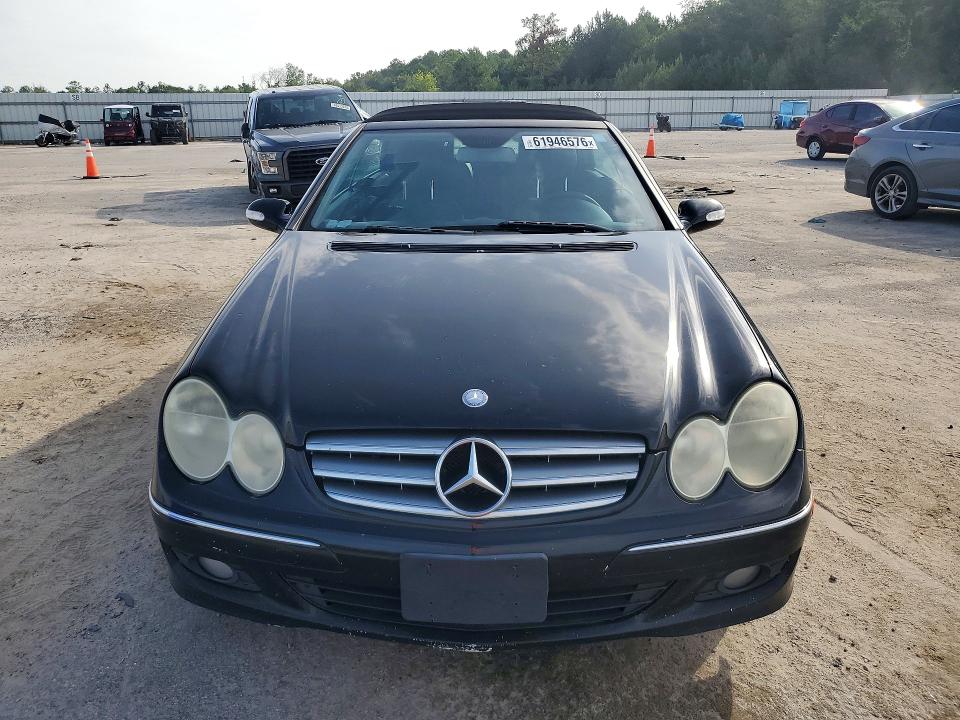 2007 Mercedes-benz Clk-klasse VIN WDBTK56F47T086615 COPART salvage auction — MECHANICAL, Sc - Cert Of Title-Salvage, sold $325 on 2026-08-12 (photo 5)