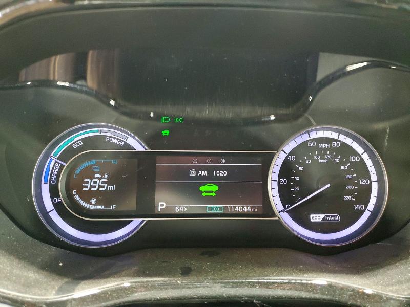 2022 Kia Niro VIN KNDCB3LC6N5535200 COPART salvage auction — REAR END, Ny - Mv-907A Salvage Certificate, sold $6,200 on 2026-07-13 (photo 9)