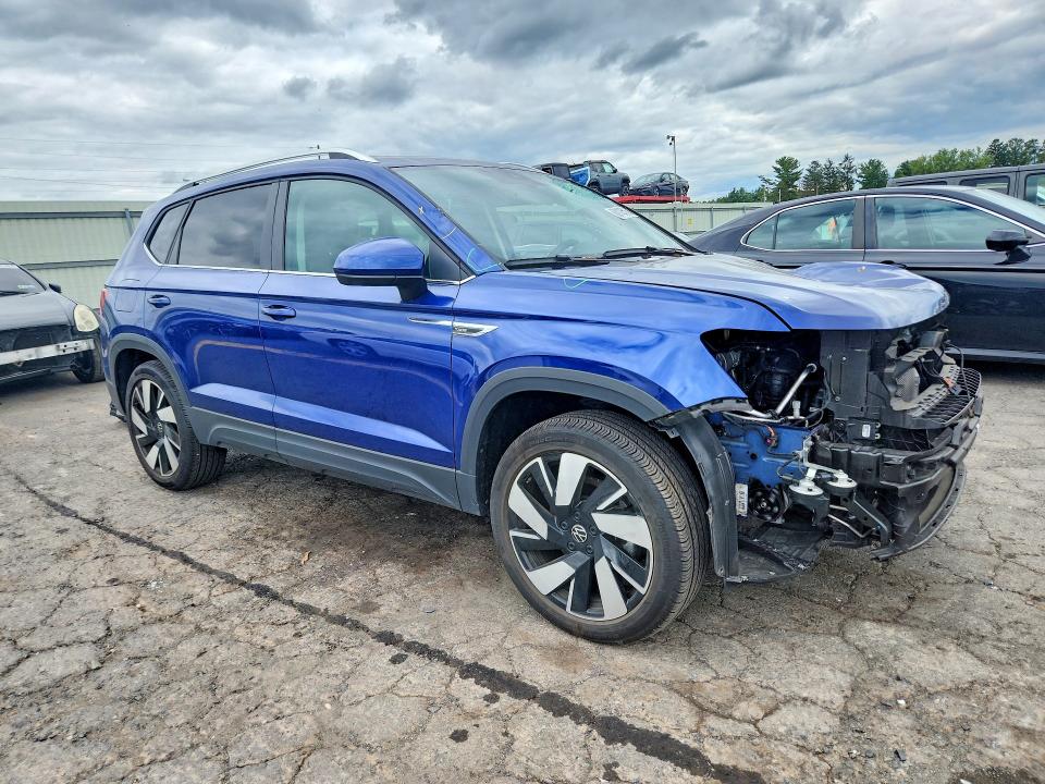 2024 Volkswagen Taos VIN 3VV4X7B28RM090885 COPART salvage auction — FRONT END, Pa - Certificate Of Salvage, sold $7,600 on 2026-08-21 (photo 4)