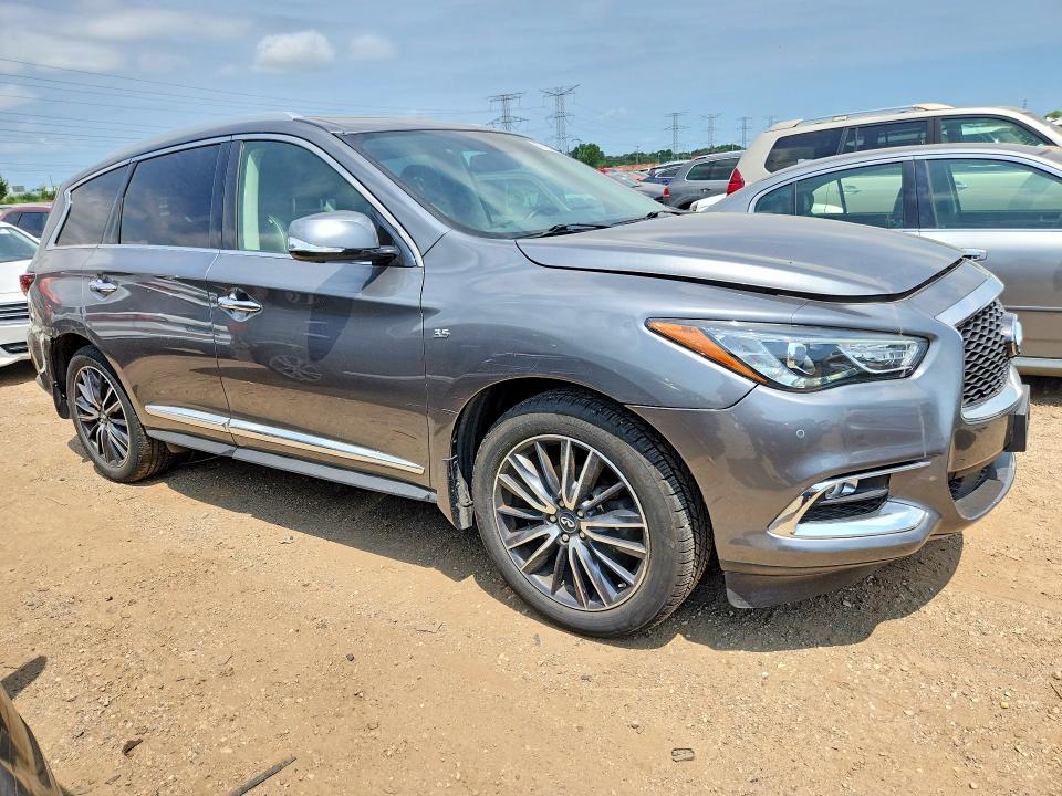 2018 Infiniti Qx60 VIN 5N1DL0MM5JC507266 COPART salvage auction — REAR END, Il - Certificate Of Title, sold $2,750 on 2026-07-23 (photo 4)