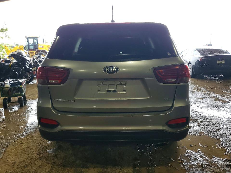 2019 Kia Sorento VIN 5XYPG4A50KG478234 COPART salvage auction — FRONT END, TX - SALVAGE VEHICLE TITLE (P), sold $2,650 on 2026-07-27 (photo 6)