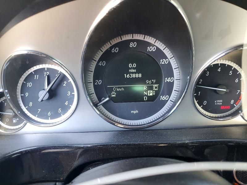 2010 Mercedes-benz E-class VIN WDDHF5GB2AA073894 COPART salvage auction — REAR END, CA - SALVAGE CERTIFICATE, sold $1,250 on 2026-08-11 (photo 9)