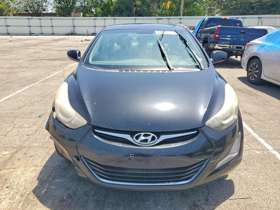 2014 Hyundai Elantra VIN KMHDH4AE8EU171893 COPART salvage auction — FRONT END, Oh - Cert Of Title-Salvage, sold $625 on 2026-07-10 (photo 5)