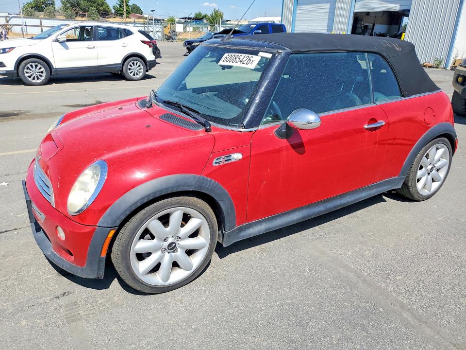 2005 Mini Cooper VIN WMWRH33555TF83745 COPART salvage auction — MINOR DENT/SCRATCHES, Id - Certificate Of Title (P), sold $325 on 2026-07-30 (photo 1)