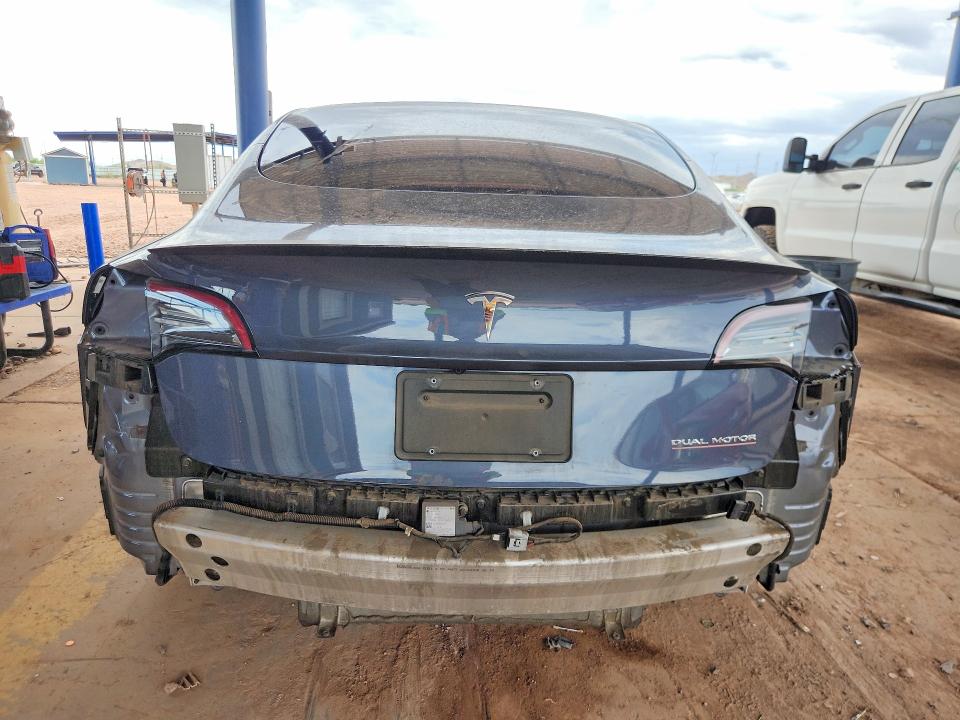 2022 Tesla Model 3 VIN 5YJ3E1EC3NF177285 COPART salvage auction — SIDE, Salvage Title, sold $1,100 on 2026-07-21 (photo 6)