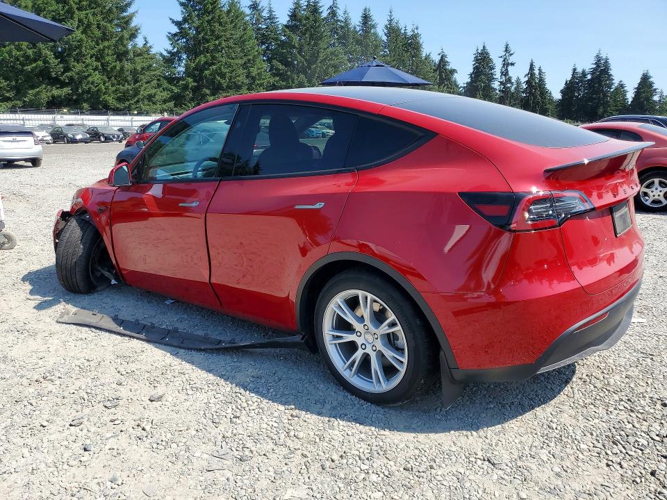 2023 Tesla Model y VIN 7SAYGDEE2PF807032 COPART salvage auction — FRONT END, Wa - Bill Of Sale, sold $14,100 on 2026-07-17 (photo 2)