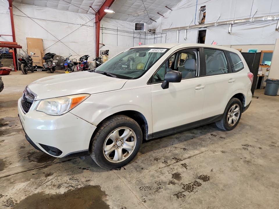 2014 Subaru Forester VIN JF2SJAAC8EH490444 COPART salvage auction — SIDE, VT - CERT OF TITLE-SALVAGE VEHICLE (P), sold $600 on 2026-07-20 (photo 1)