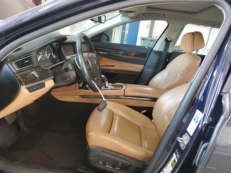 2013 BMW 7er VIN WBAYF8C56DDE59328 COPART salvage auction — FRONT END, Pa - Certificate Of Salvage, sold $425 on 2026-07-29 (photo 7)