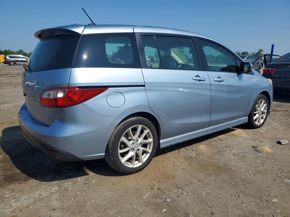 2012 Mazda 5 VIN JM1CW2CL9C0125726 COPART salvage auction — FRONT END, Va - Certificate Of Title, sold $500 on 2026-07-08 (photo 3)
