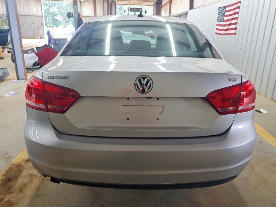 2015 Volkswagen Passat VIN 1VWAT7A36FC094242 COPART salvage auction — DAMAGE HISTORY, Mi - Dlr Only - Cln Ttl Exceeds 25%, sold $475 on 2026-08-12 (photo 6)