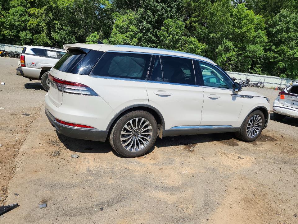 2021 Lincoln Aviator VIN 5LM5J7WC3MGL12364 COPART salvage auction — SIDE, La - Cert Of Title-Salvage, sold $7,100 on 2026-07-30 (photo 3)