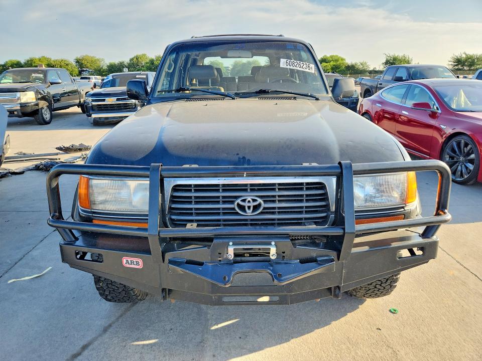 1996 Toyota Land cruiser VIN JT3HJ85J8T0136448 COPART salvage auction — REAR END, Tx - Salvage Vehicle Title, sold $8,300 on 2026-07-27 (photo 5)